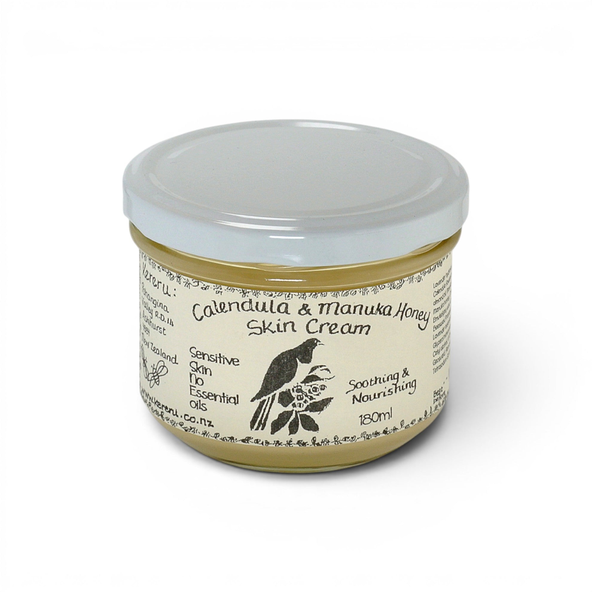 Calendula & Manuka Honey Unscented Skin Cream - 180mL