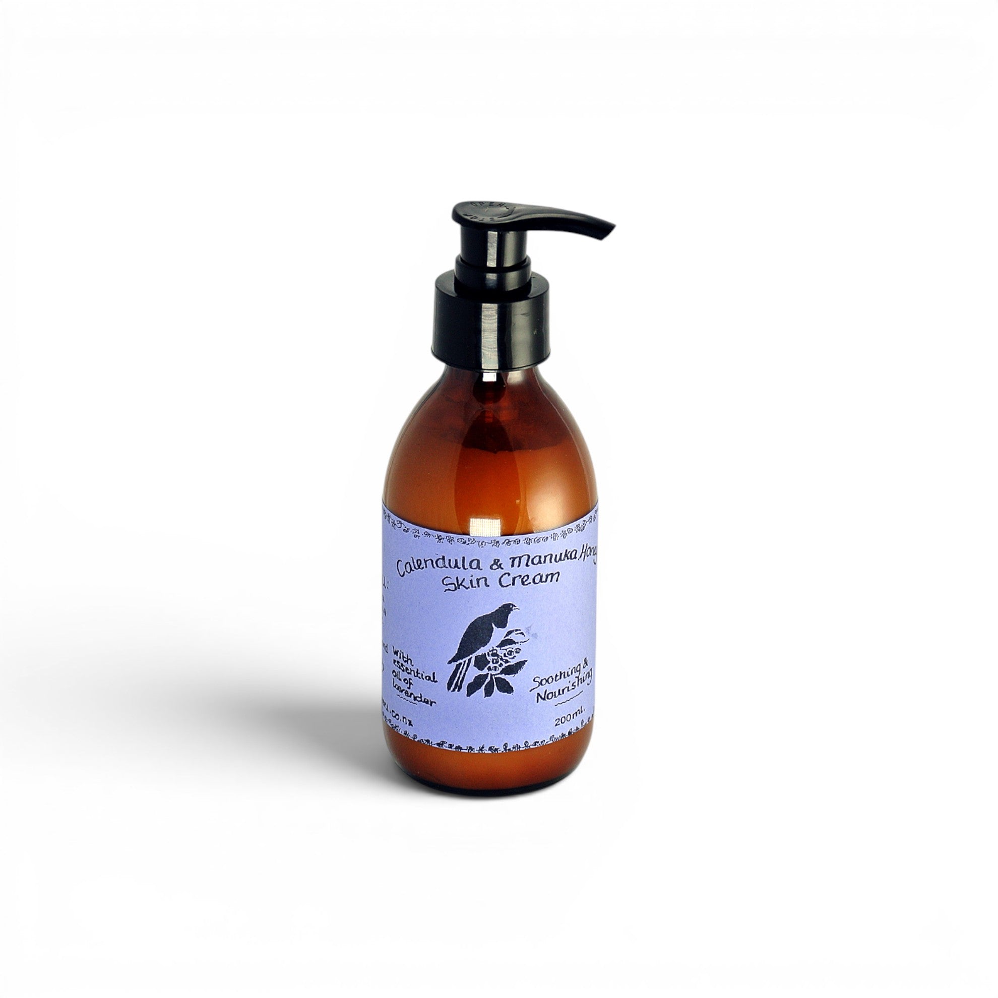 Calendula & Manuka Honey Skin Cream with Lavender  - 200mL Pump