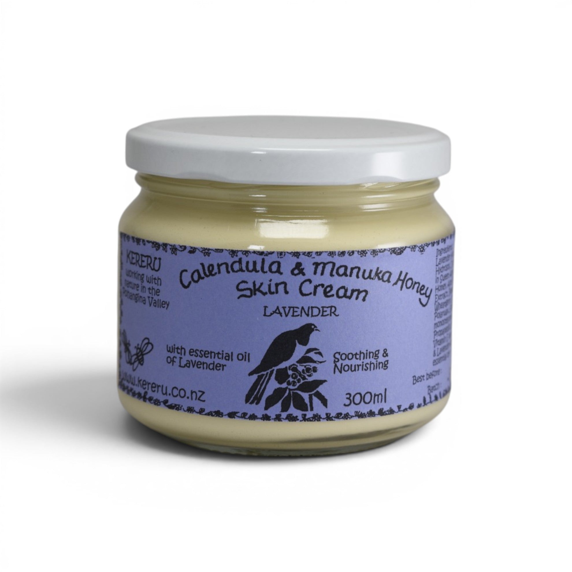 Calendula & Manuka Honey Skin Cream with Lavender - 300mL