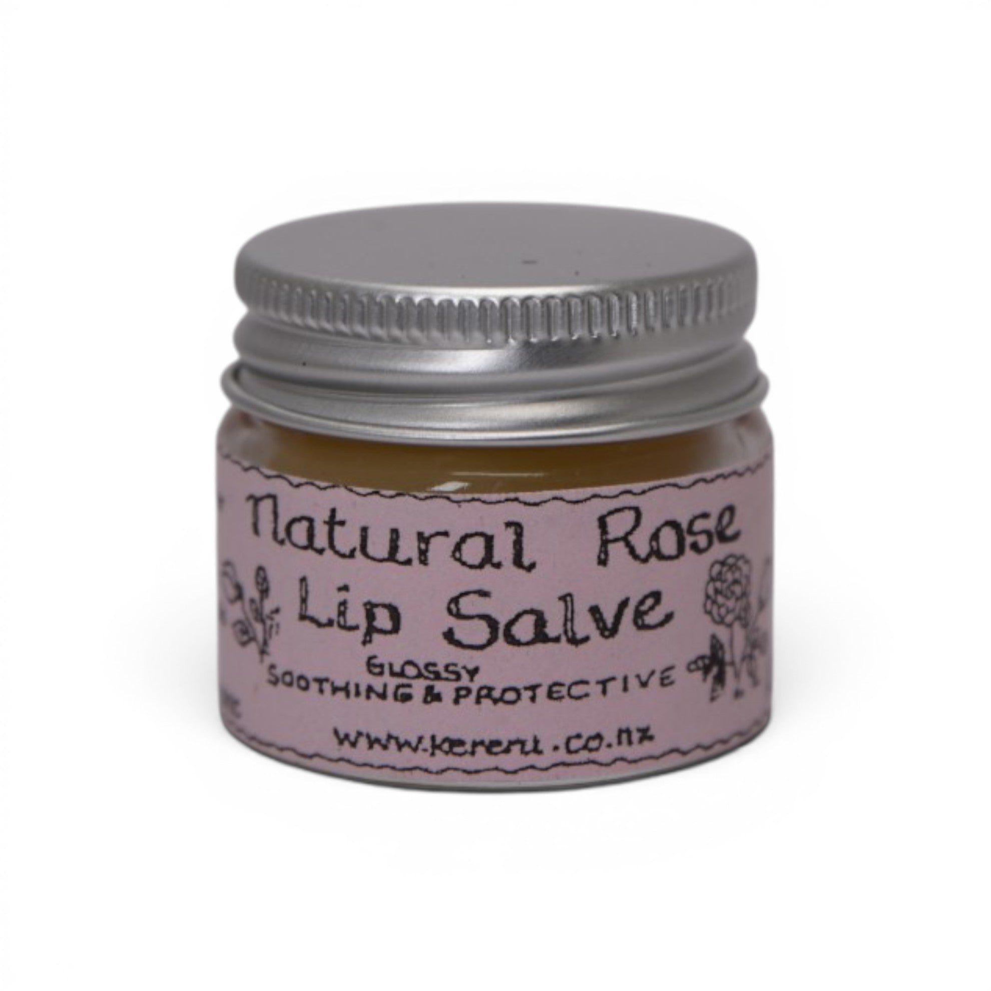 Lip Salve Natural Rose - 15mL