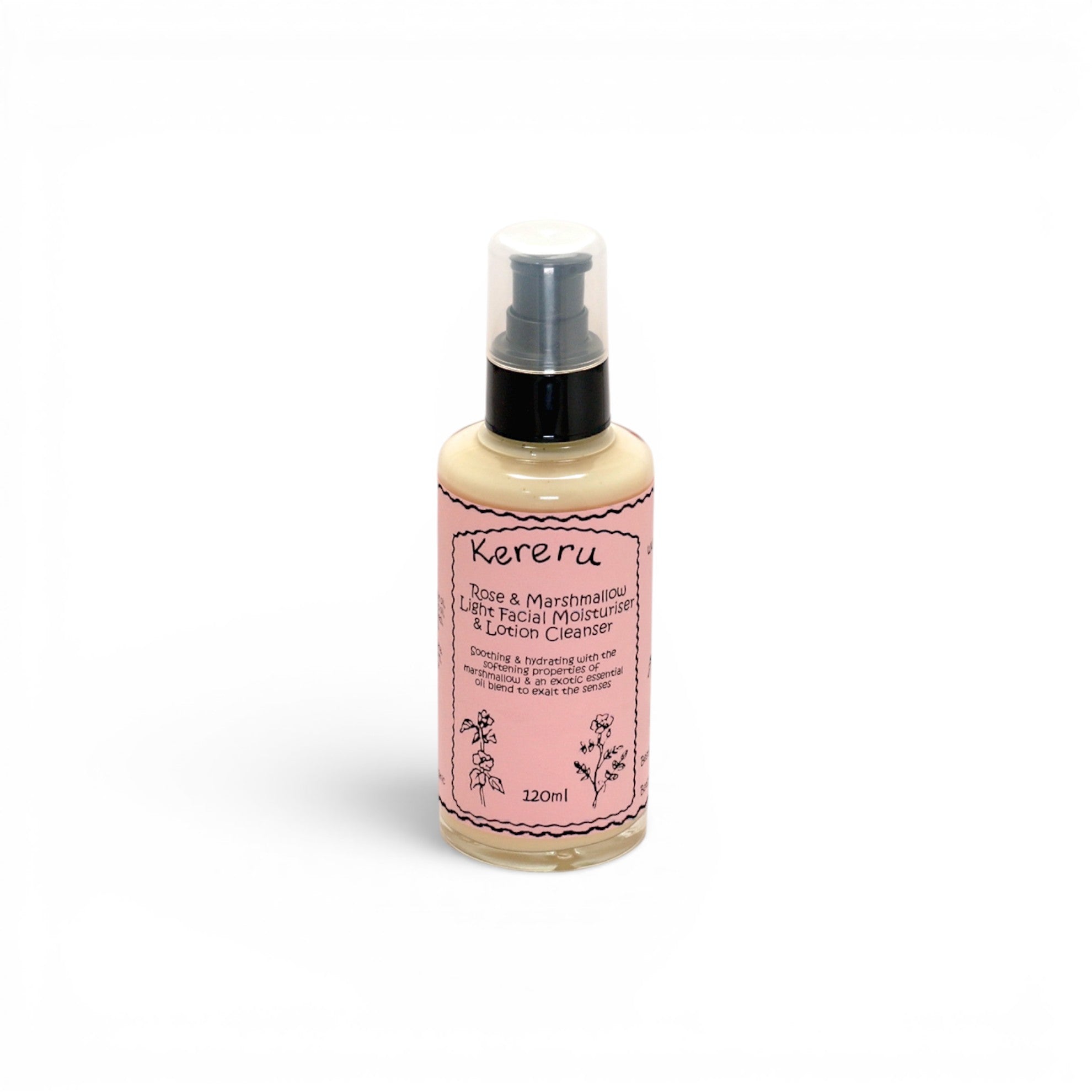 Rose & Marshmallow Light  Facial Moisturiser & Facial Cleanser - 120mL