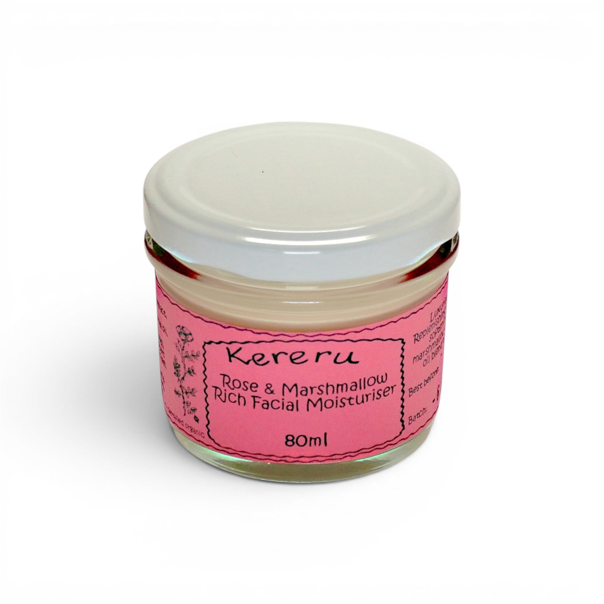 Rose & Marshmallow Rich Facial Moisturiser - 80mL
