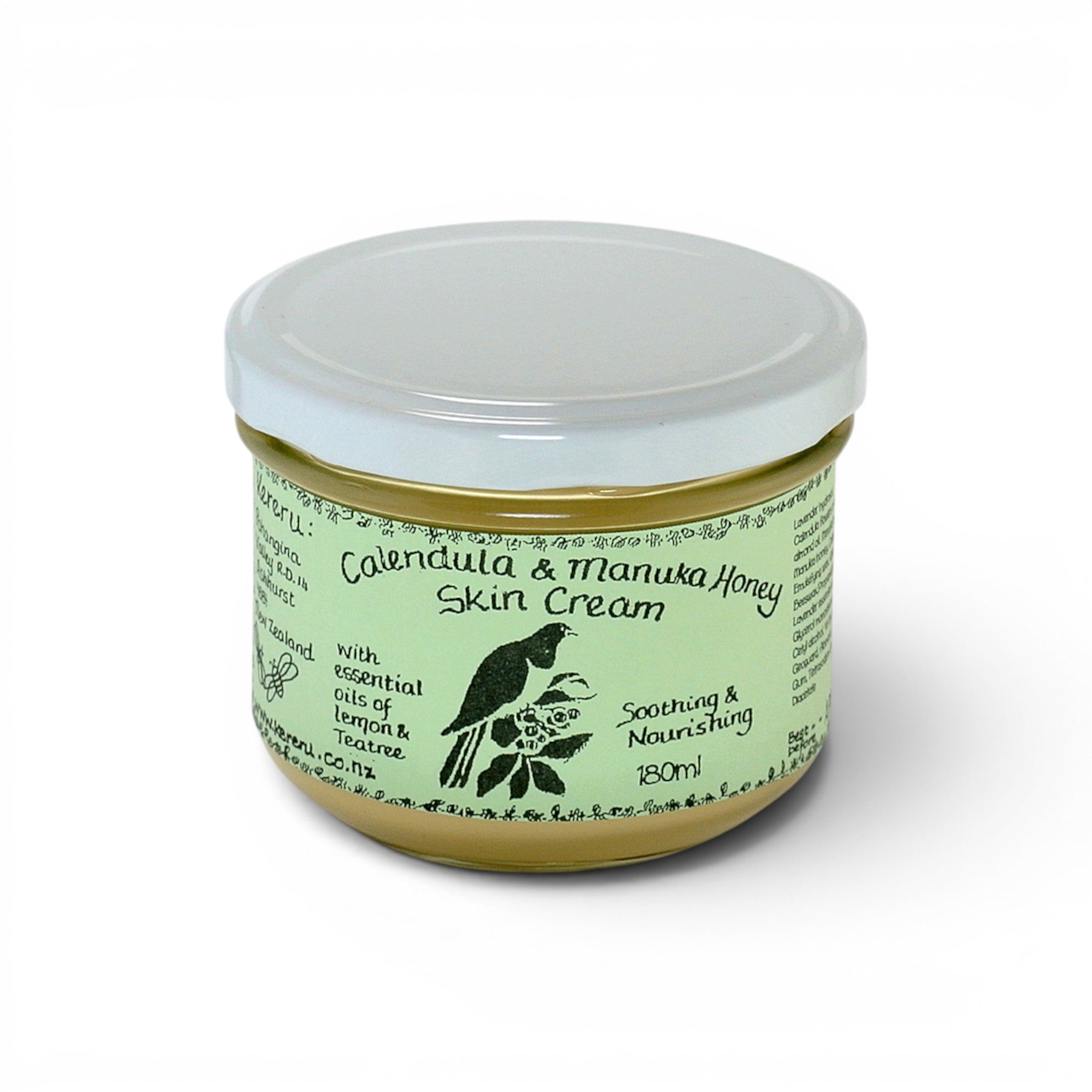 Teatree, Lemon, Calendula & Manuka Honey Skin Cream - 180mL